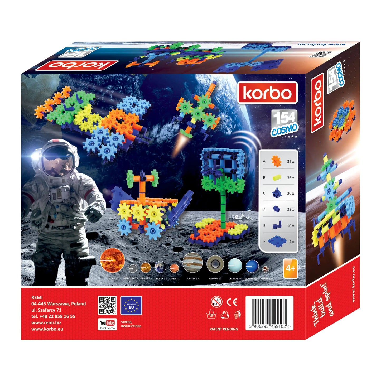 Korbo Cosmo - Set 154 - CHiLA ...einfach gutes Spielzeug!