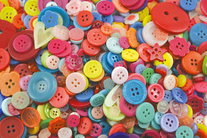 Knöpfe gemischt - 500g Avantgarde BLS GmbH, Kopernikusstraße 1, 74670 Forchtenberg; Kontakt: mail@bls.de