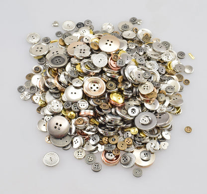 Knöpfe Metallic Gemischt - 500 g Avantgarde BLS GmbH, Kopernikusstraße 1, 74670 Forchtenberg; Kontakt: mail@bls.de