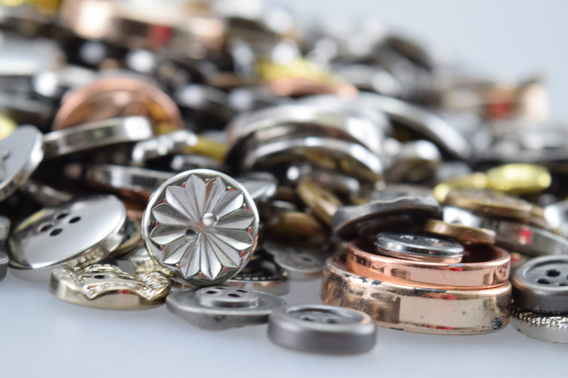 Knöpfe Metallic Gemischt - 500 g Avantgarde BLS GmbH, Kopernikusstraße 1, 74670 Forchtenberg; Kontakt: mail@bls.de