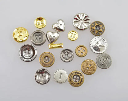 Knöpfe Metallic Gemischt - 500 g - CHiLA ...einfach gutes Spielzeug!