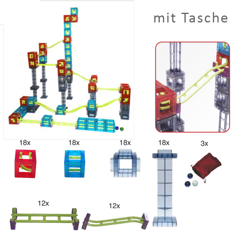 Circuit à billes Qvolution - Ensemble avancé 72
