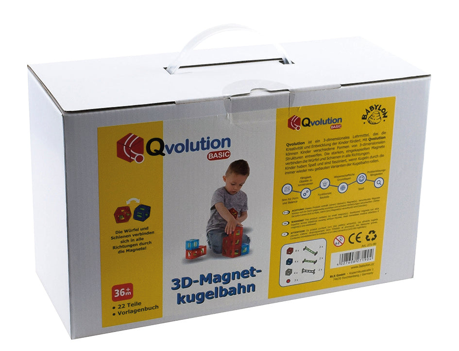 Qvolution Kugelbahn - Basic Set 22 Babylon BLS GmbH, Kopernikusstraße 1, 74670 Forchtenberg; Kontakt: mail@bls.de