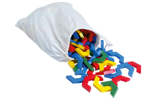 Puzzle hexagonal - Ensemble de 200 pièces 