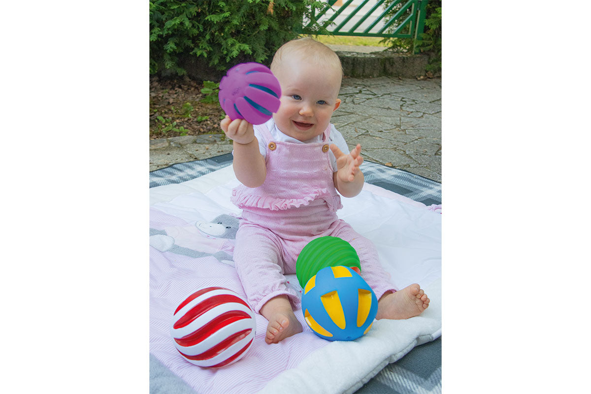 Baby Ball - Set 4 Ballos® BLS GmbH, Kopernikusstraße 1, 74670 Forchtenberg; Kontakt: mail@bls.de