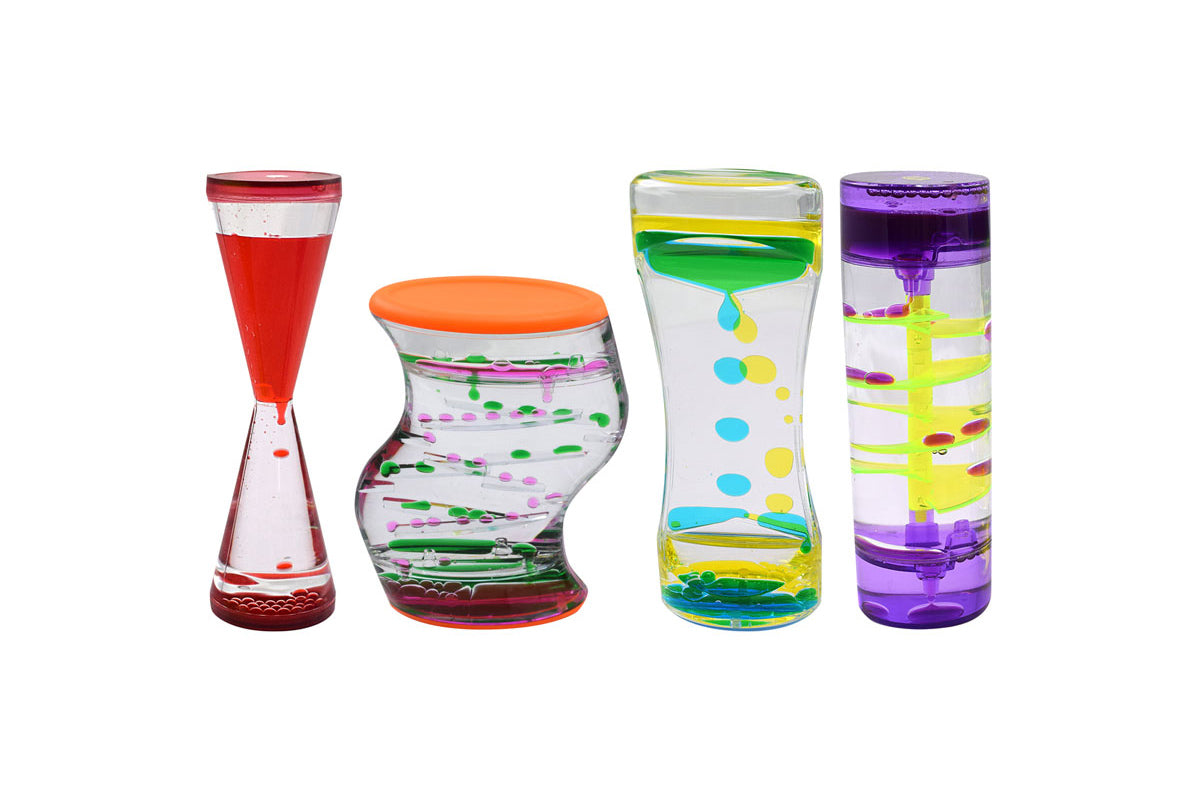 Flüssige Sanduhren - Set 4 daVinci BLS GmbH, Kopernikusstraße 1, 74670 Forchtenberg; Kontakt: mail@bls.de