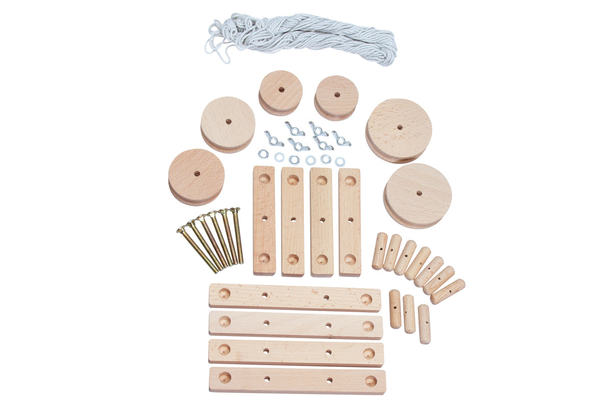 Flaschenzug - Bausatz daVinci BLS GmbH, Kopernikusstraße 1, 74670 Forchtenberg; Kontakt: mail@bls.de