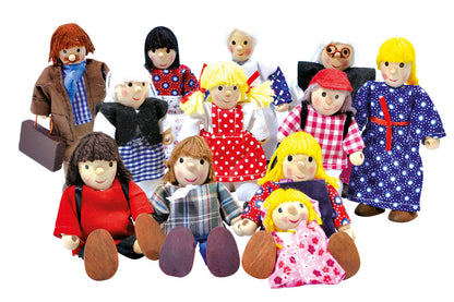 Winzling Biegepuppen Set - Euro Familie Winzlinge® BLS GmbH, Kopernikusstraße 1, 74670 Forchtenberg; Kontakt: mail@bls.de