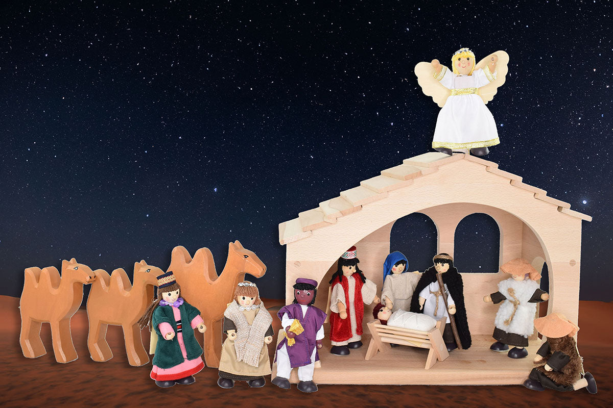 Winzling Biegepuppen Set - Weihnachtskrippe Winzlinge® BLS GmbH, Kopernikusstraße 1, 74670 Forchtenberg; Kontakt: mail@bls.de