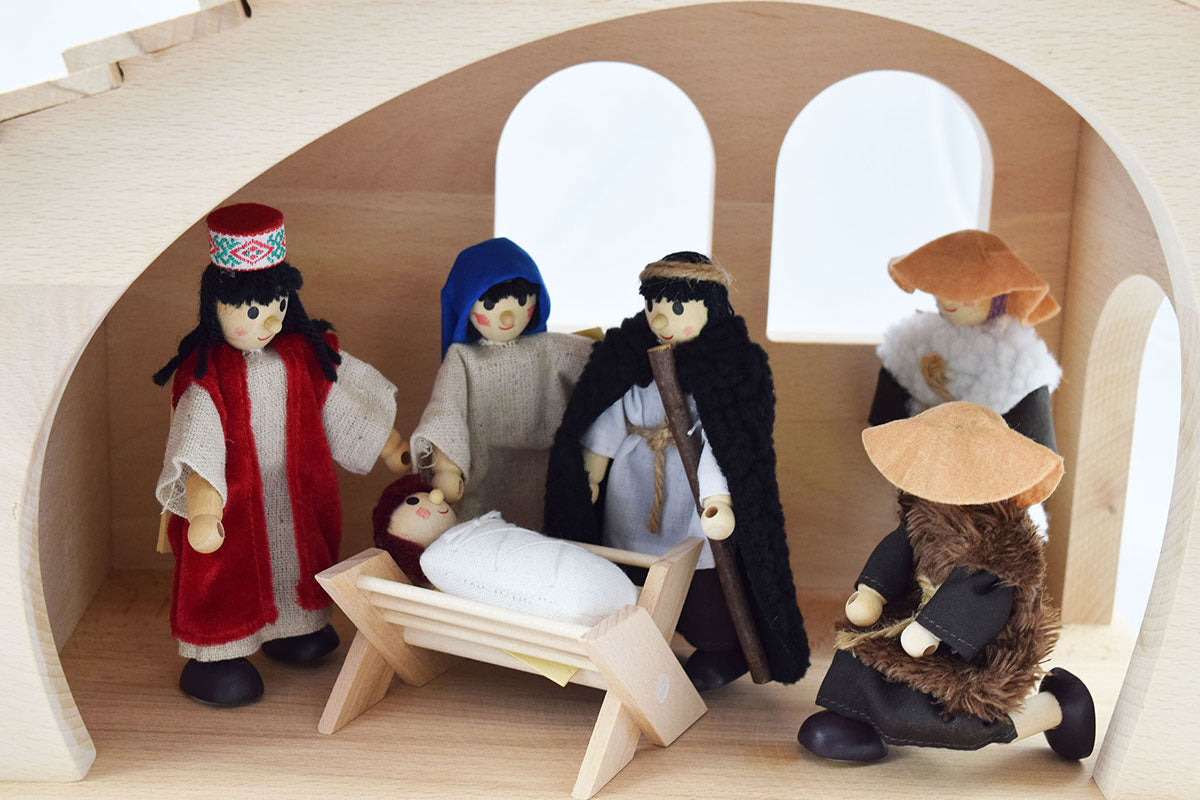 Winzling Biegepuppen Set - Weihnachtskrippe Winzlinge® BLS GmbH, Kopernikusstraße 1, 74670 Forchtenberg; Kontakt: mail@bls.de