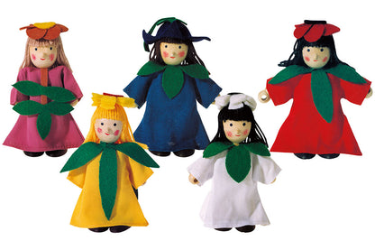 Winzling Biegepuppen Set - Blumenkinder Winzlinge® BLS GmbH, Kopernikusstraße 1, 74670 Forchtenberg; Kontakt: mail@bls.de