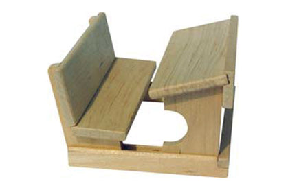 Petite poupée flexible - Bureau d'écolier 