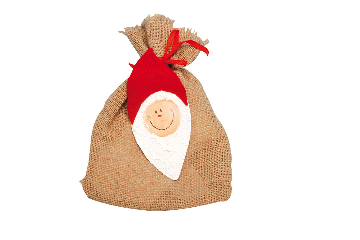 Weihnachtssäckchen aus Jute - Einzeln Forchtenberger Puzzle & Spiele BLS GmbH, Kopernikusstraße 1, 74670 Forchtenberg; Kontakt: mail@bls.de