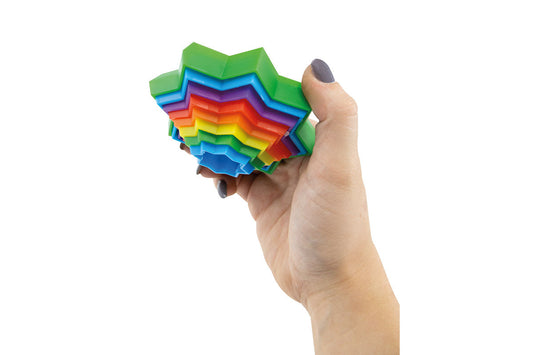 3D Regenbogen Stern Forchtenberger Puzzle & Spiele BLS GmbH, Kopernikusstraße 1, 74670 Forchtenberg; Kontakt: mail@bls.de