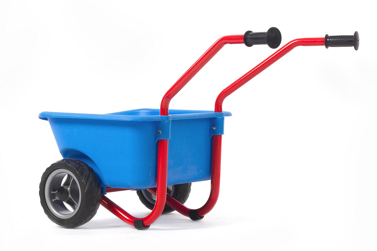 Kinderschubkarre - Blau SommerMobil BLS GmbH, Kopernikusstraße 1, 74670 Forchtenberg; Kontakt: mail@bls.de