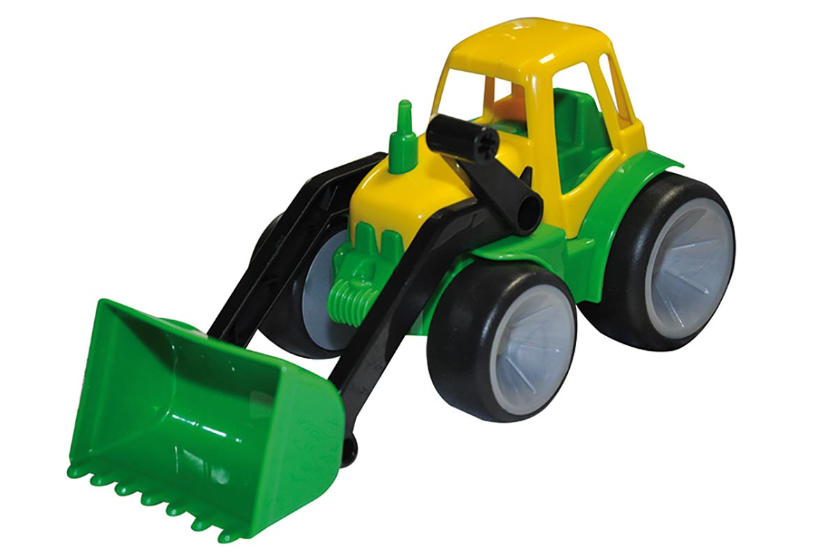 GOWI - Tracteur avec pelle - Format bébé 