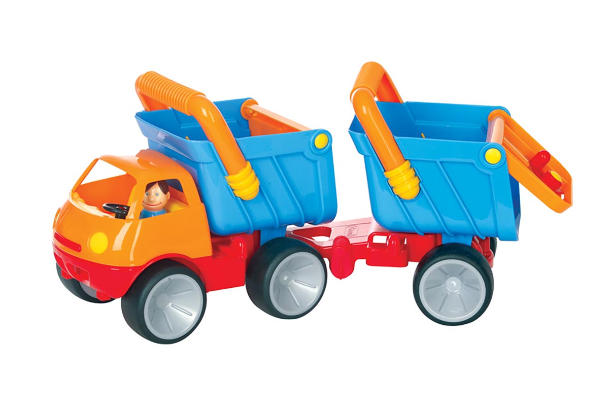 GOWI - Camion-benne avec remorque