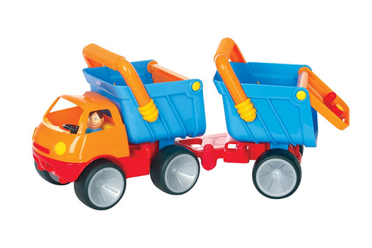 GOWI - Camion-benne avec remorque