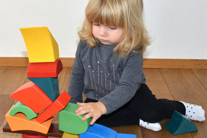 Regenbogen Bauklötze - Set 15 Babylon BLS GmbH, Kopernikusstraße 1, 74670 Forchtenberg; Kontakt: mail@bls.de