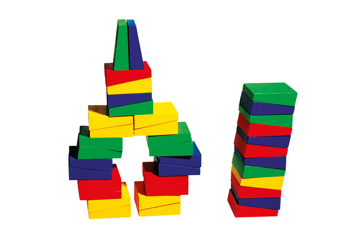 Bauklötze Schiefe Ebene -  Set 48 Babylon BLS GmbH, Kopernikusstraße 1, 74670 Forchtenberg; Kontakt: mail@bls.de