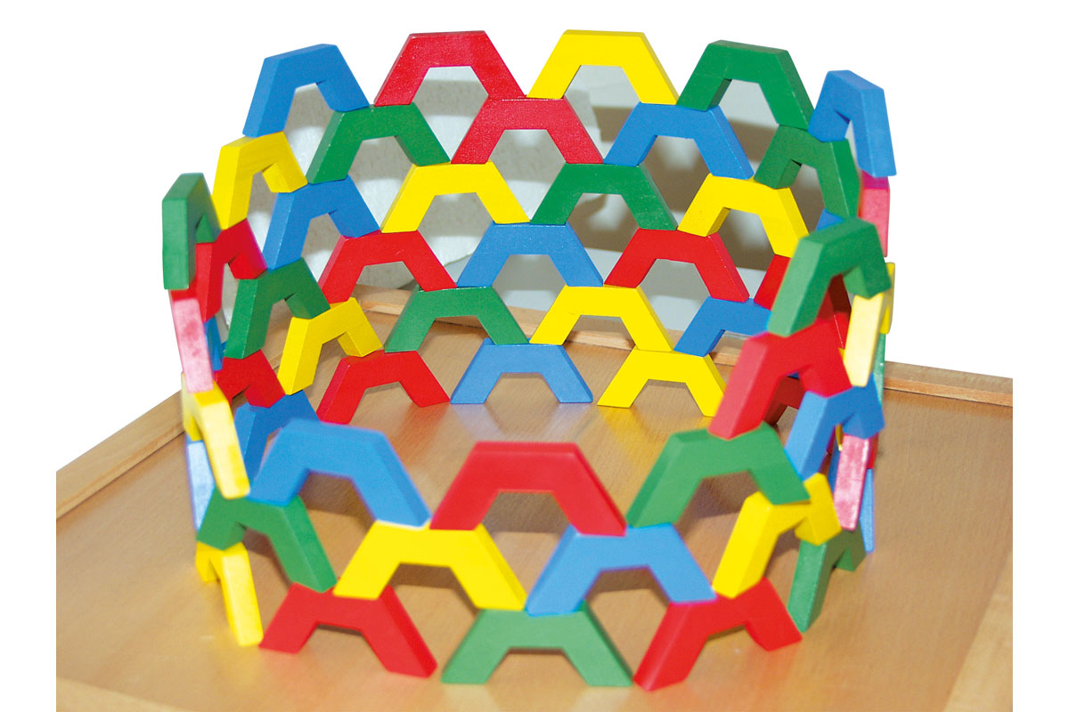 Hexagon Legespiel - Set 200 Babylon BLS GmbH, Kopernikusstraße 1, 74670 Forchtenberg; Kontakt: mail@bls.de