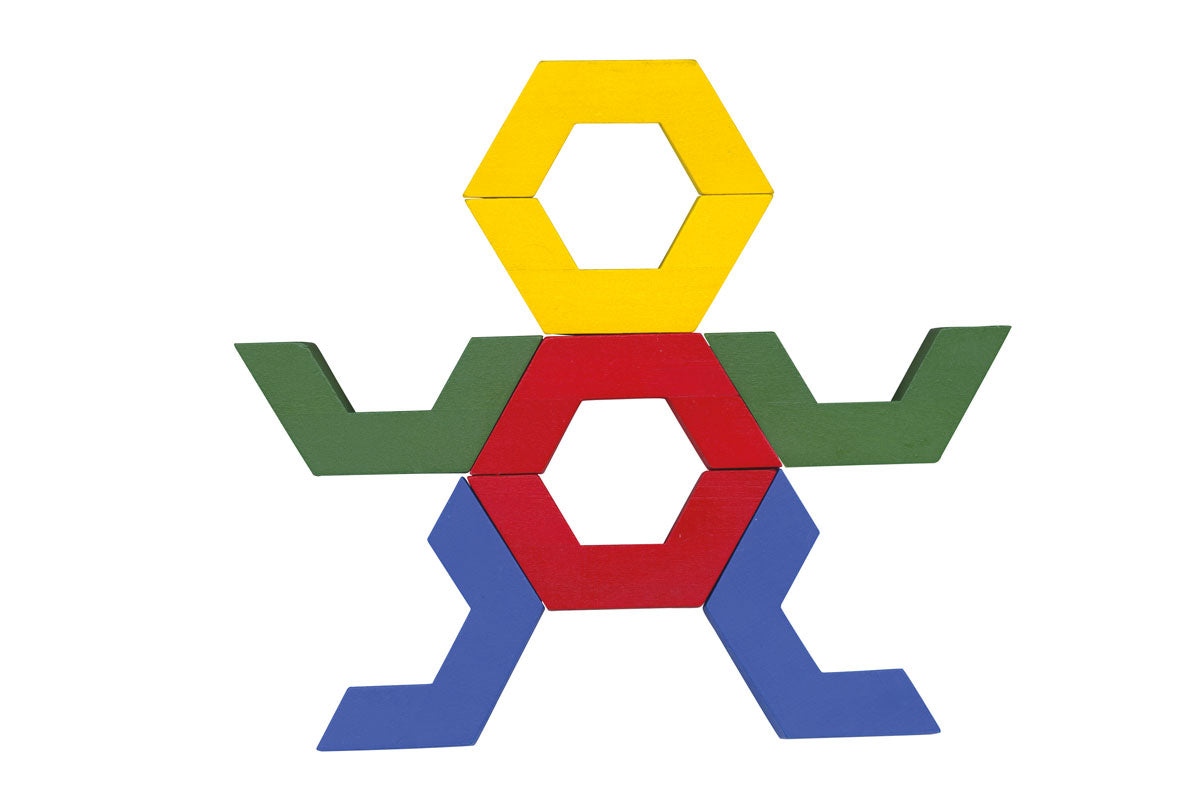 Hexagon Legespiel - Set 200 Babylon BLS GmbH, Kopernikusstraße 1, 74670 Forchtenberg; Kontakt: mail@bls.de