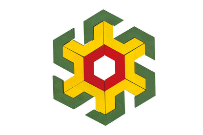 Hexagon Legespiel - Set 200 Babylon BLS GmbH, Kopernikusstraße 1, 74670 Forchtenberg; Kontakt: mail@bls.de