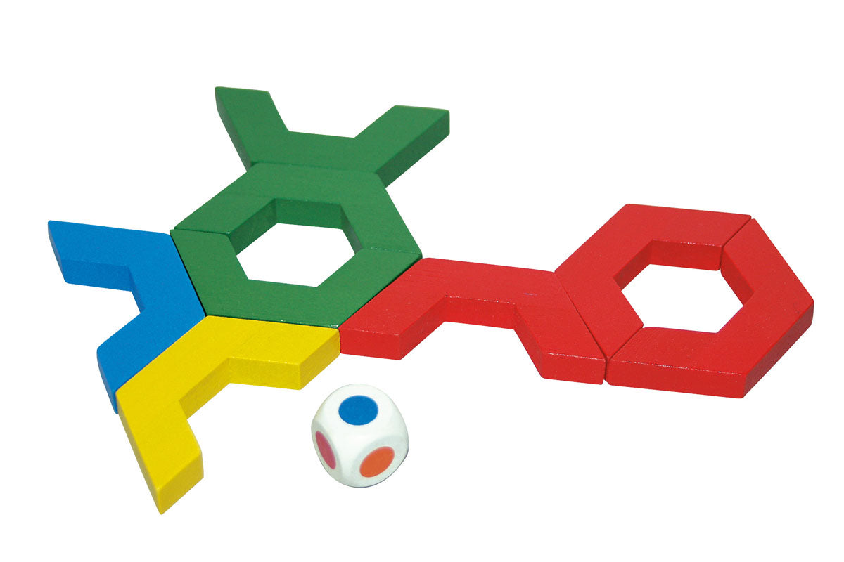 Hexagon Legespiel - Set 200 Babylon BLS GmbH, Kopernikusstraße 1, 74670 Forchtenberg; Kontakt: mail@bls.de