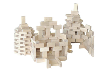 Fröbel Holzbausteine - Set 520 Babylon BLS GmbH, Kopernikusstraße 1, 74670 Forchtenberg; Kontakt: mail@bls.de