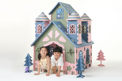 EVA Castle Spielhaus 122-teilig