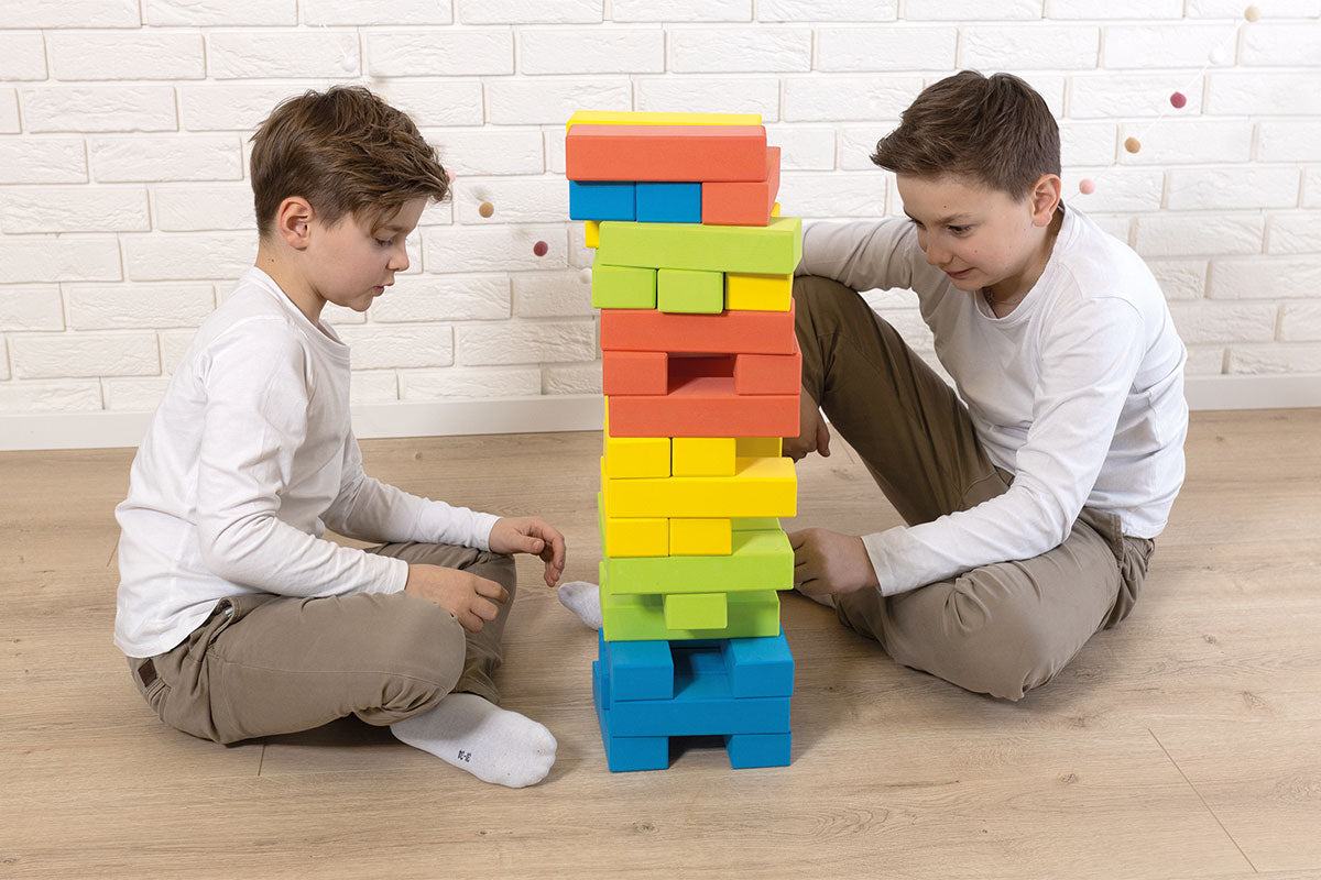 Jenga en mousse - Ensemble de 36