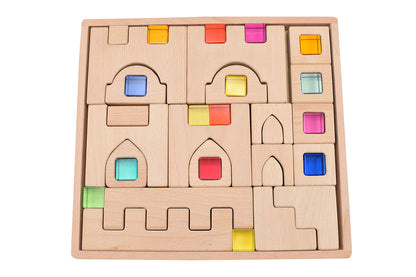 Lux Spielbausteine - Fantasie Burg Legesteine Forchtenberger Puzzle & Spiele BLS GmbH, Kopernikusstraße 1, 74670 Forchtenberg; Kontakt: mail@bls.de