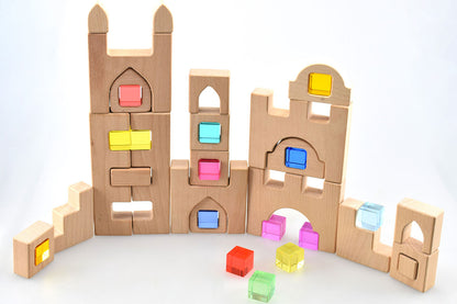 Lux Spielbausteine - Fantasie Burg Legesteine Forchtenberger Puzzle & Spiele BLS GmbH, Kopernikusstraße 1, 74670 Forchtenberg; Kontakt: mail@bls.de