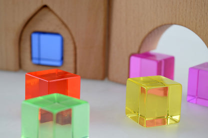 Lux Spielbausteine - Fantasie Burg Legesteine Forchtenberger Puzzle & Spiele BLS GmbH, Kopernikusstraße 1, 74670 Forchtenberg; Kontakt: mail@bls.de