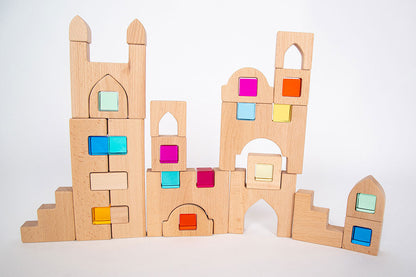 Lux Spielbausteine - Fantasie Burg Legesteine Forchtenberger Puzzle & Spiele BLS GmbH, Kopernikusstraße 1, 74670 Forchtenberg; Kontakt: mail@bls.de