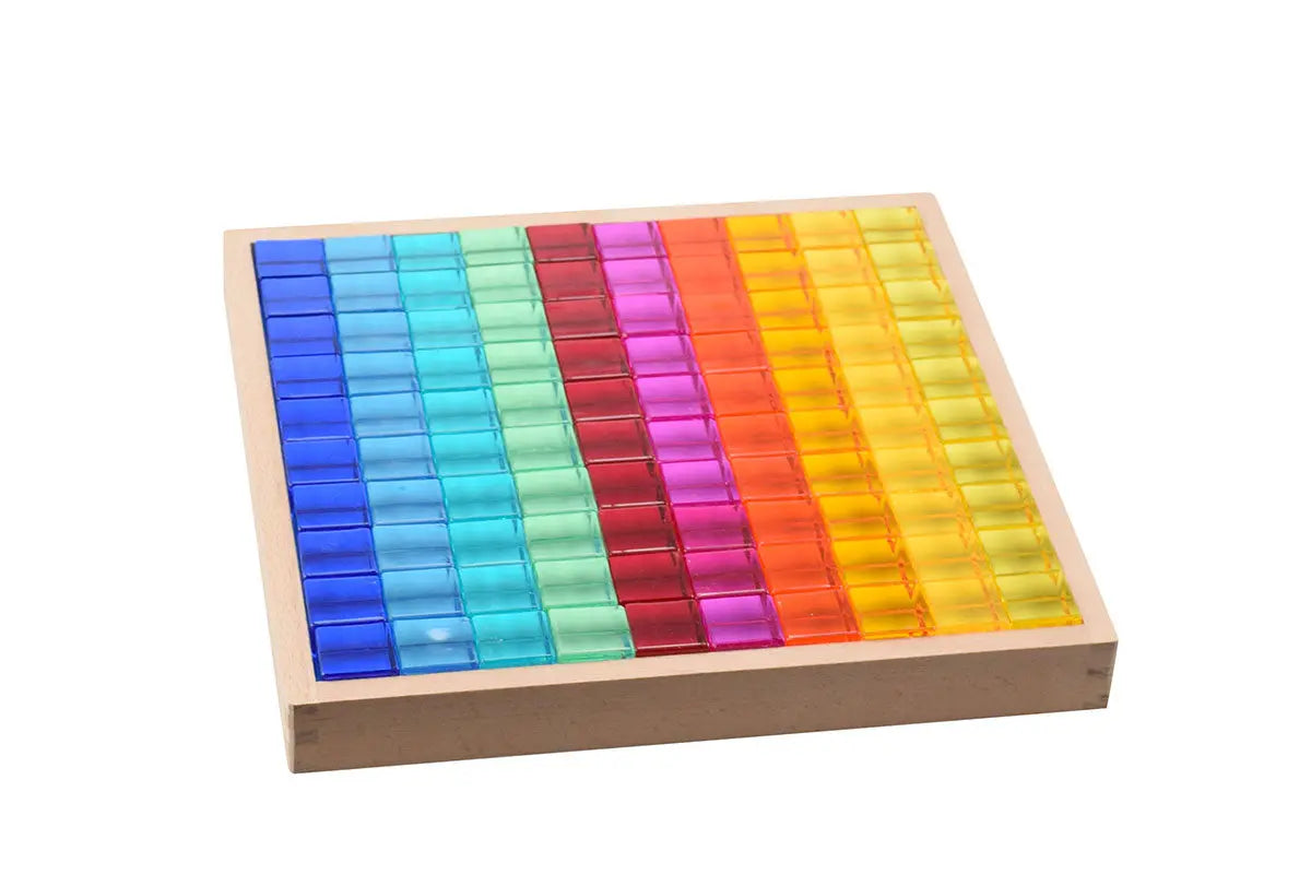 Lux Spielbausteine - Qube - Set 100 - CHiLA ...einfach gutes Spielzeug!