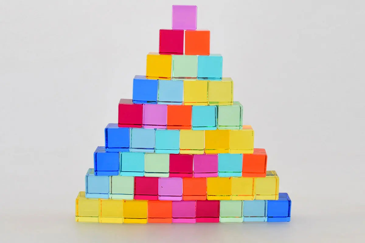 Lux Spielbausteine - Qube - Set 100 - CHiLA ...einfach gutes Spielzeug!