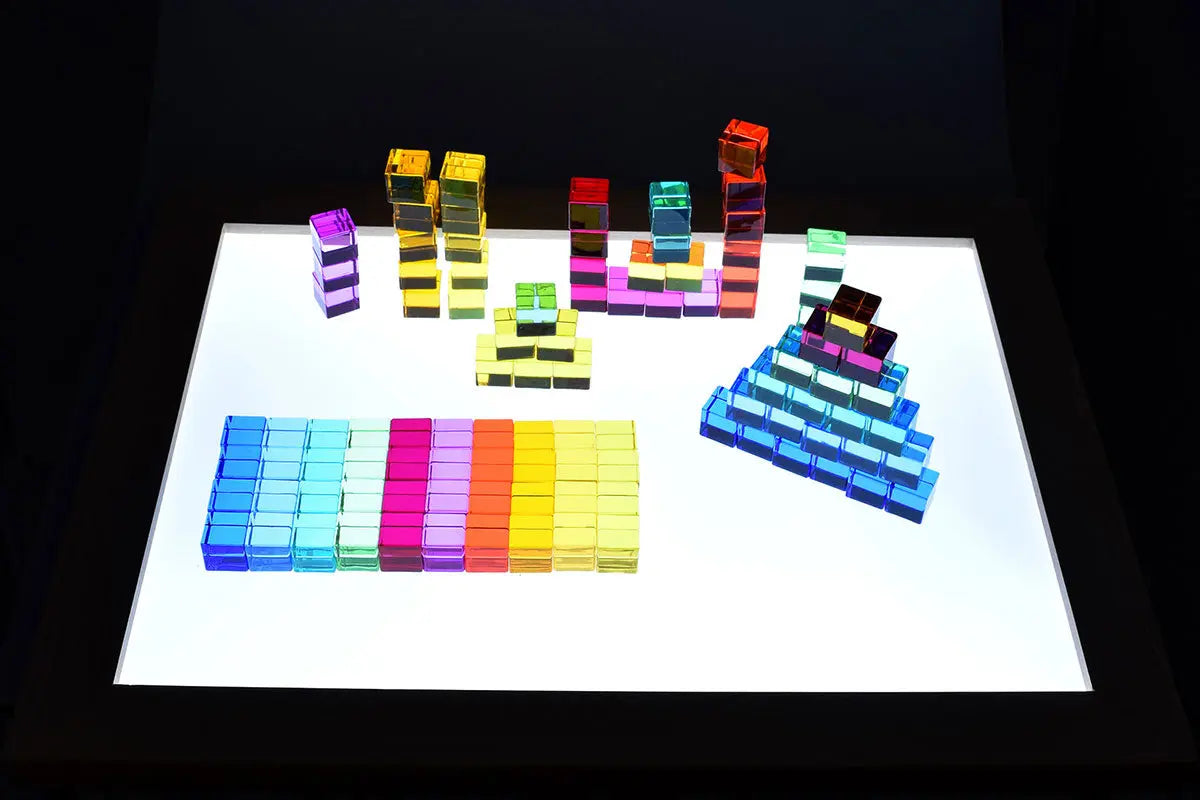 Lux Spielbausteine - Qube - Set 100 - CHiLA ...einfach gutes Spielzeug!