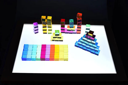 Lux Spielbausteine - Qube - Set 100 - CHiLA ...einfach gutes Spielzeug!