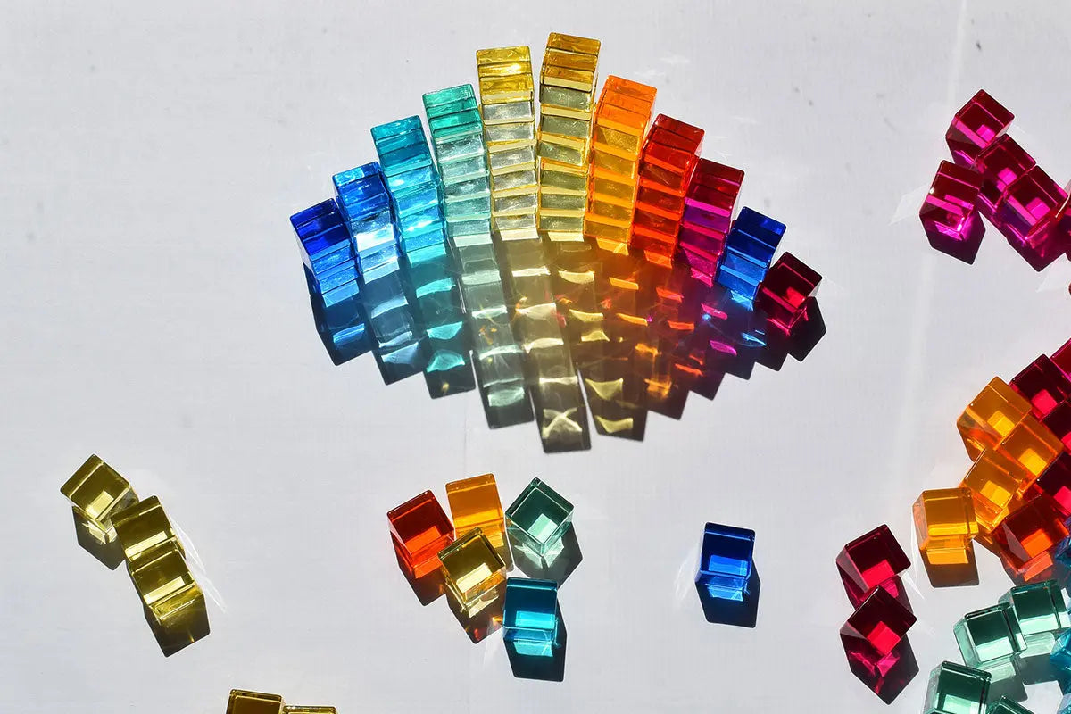 Lux Spielbausteine - Qube - Set 100 - CHiLA ...einfach gutes Spielzeug!