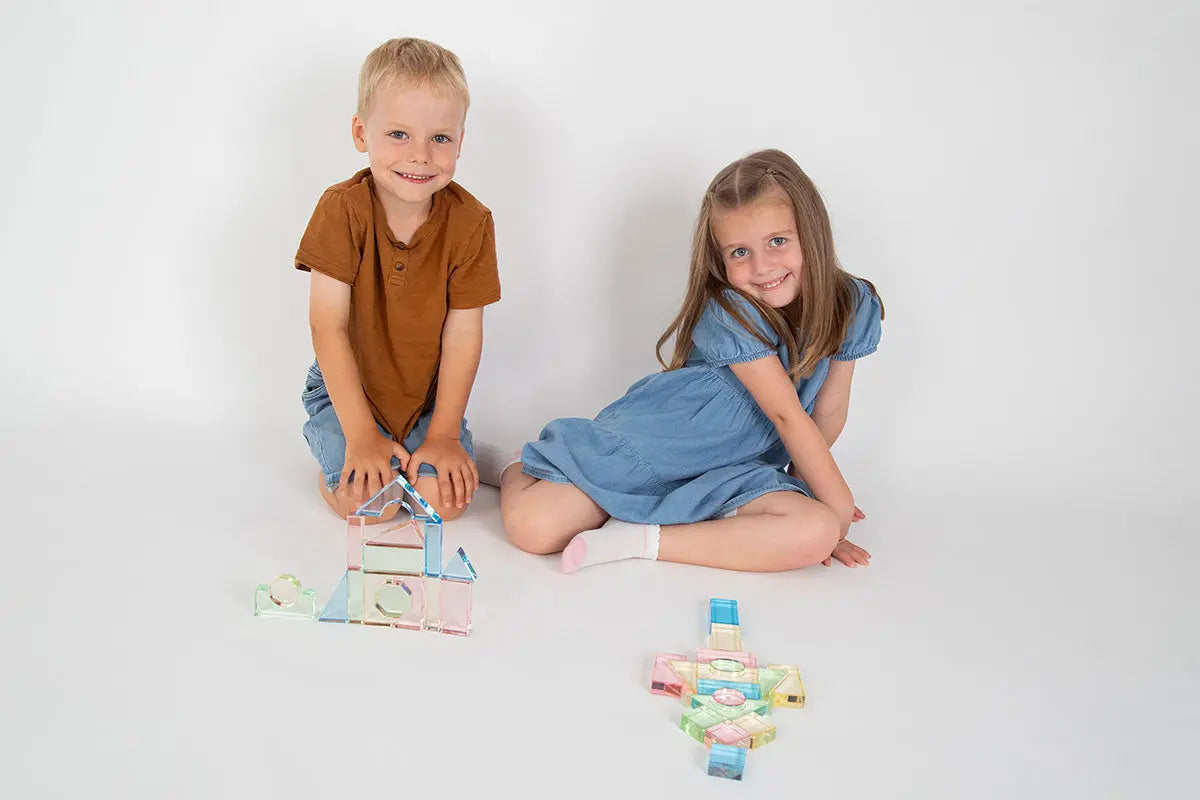 Lux Spielbausteine - Transparent Mirror Stones - Set 31 - CHiLA ...einfach gutes Spielzeug!