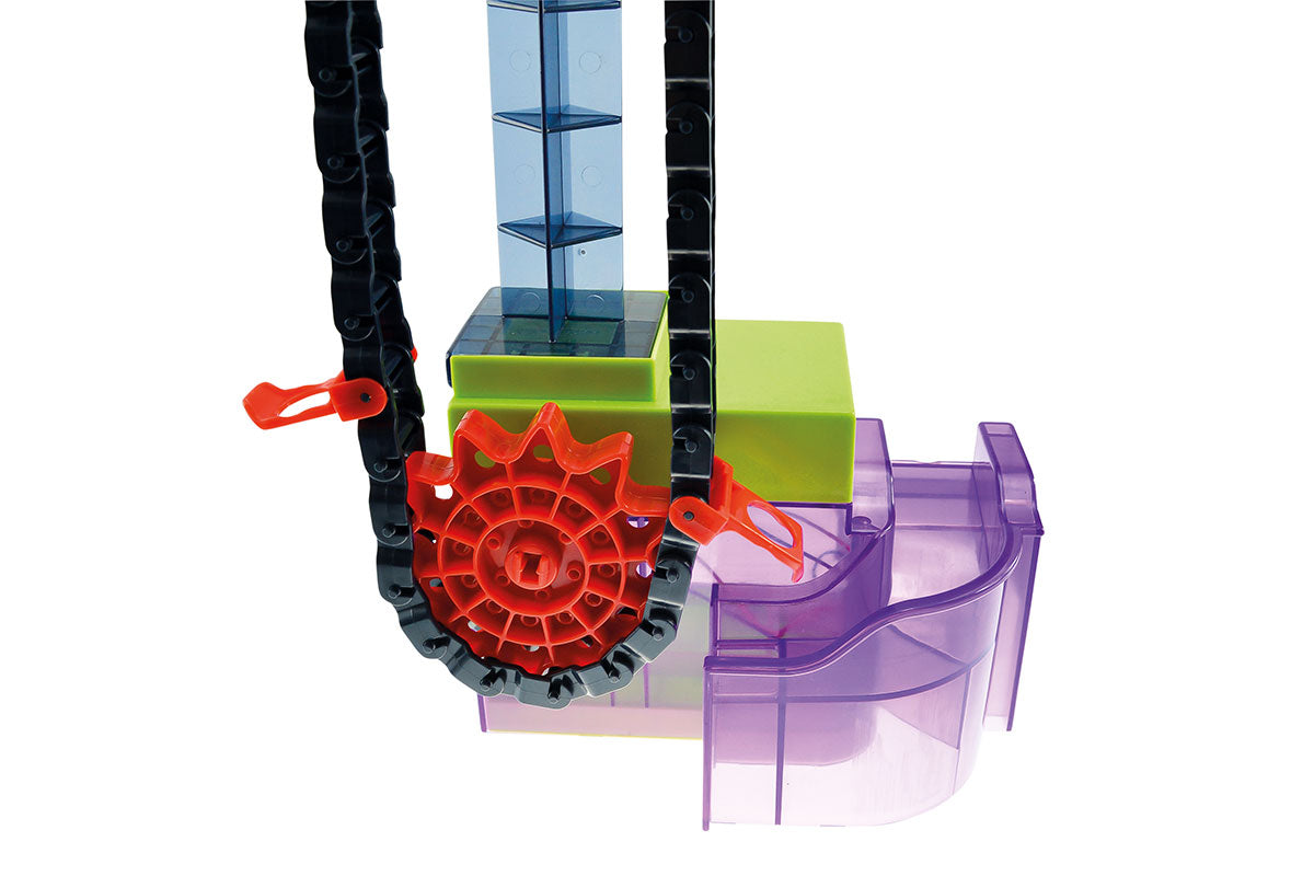 Qvolution Kugelbahn - Lift Babylon BLS GmbH, Kopernikusstraße 1, 74670 Forchtenberg; Kontakt: mail@bls.de