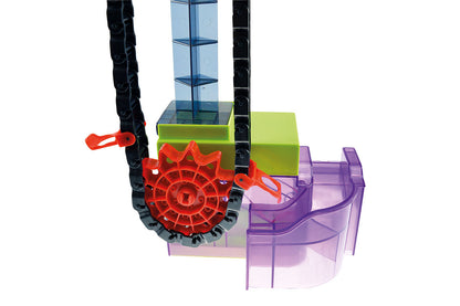 Qvolution Kugelbahn - Lift Babylon BLS GmbH, Kopernikusstraße 1, 74670 Forchtenberg; Kontakt: mail@bls.de