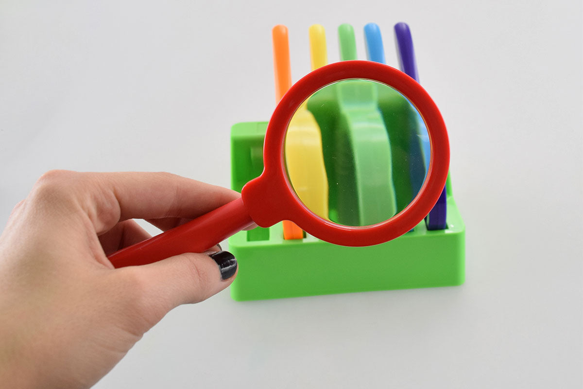 Lupe Regenbogen - Set 6 daVinci BLS GmbH, Kopernikusstraße 1, 74670 Forchtenberg; Kontakt: mail@bls.de