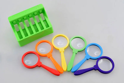 Lupe Regenbogen - Set 6 - CHiLA ...einfach gutes Spielzeug!