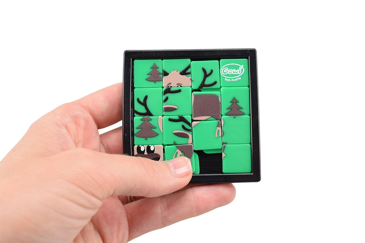 GOWI - Schiebepuzzle Tiere - einzeln GOWI® GOWI GmbH, Wertheimweg 12, 8630 Mariazell, Österreich; office@gowi.at