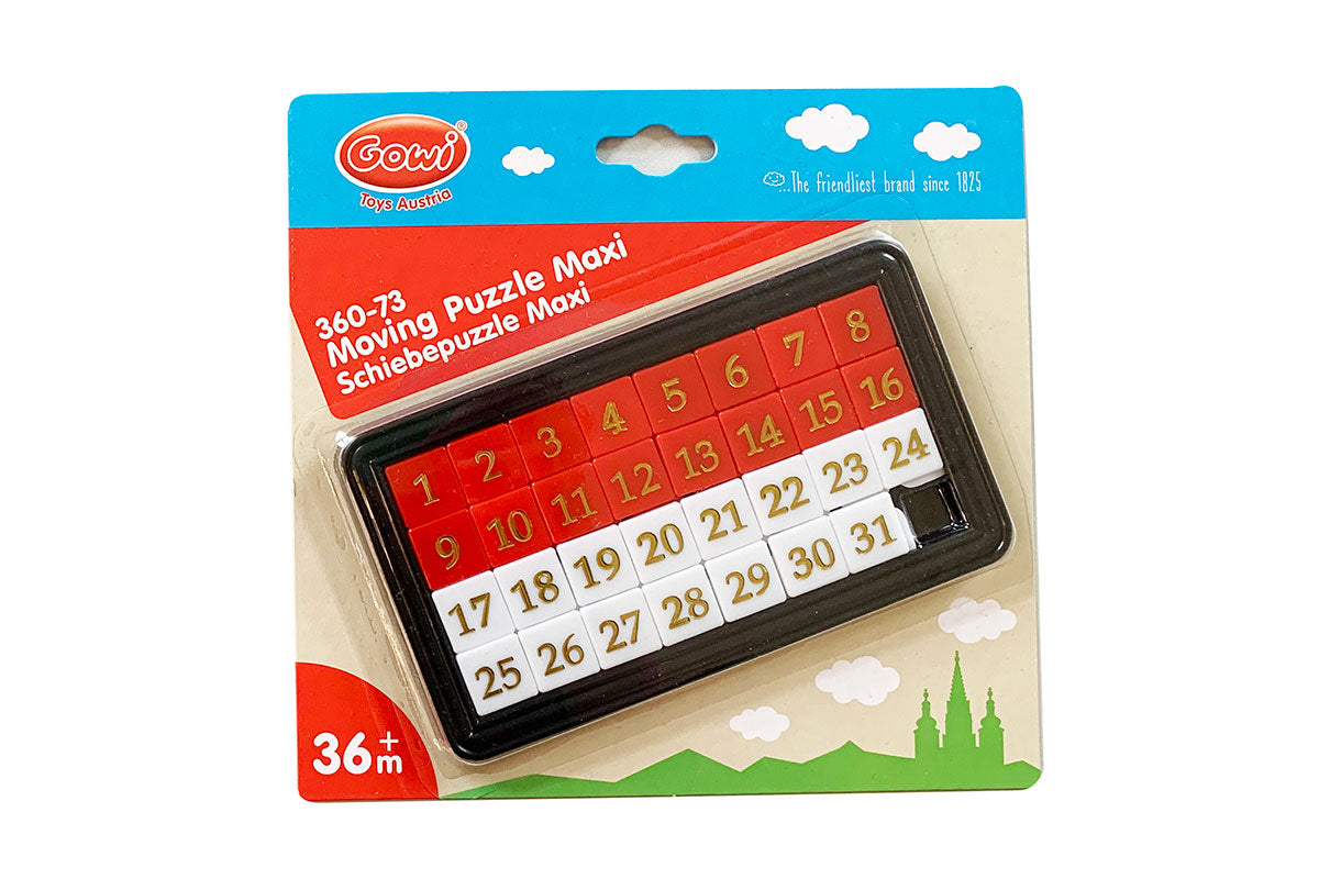 GOWI - Schiebepuzzle - Maxi GOWI® GOWI GmbH, Wertheimweg 12, 8630 Mariazell, Österreich; office@gowi.at