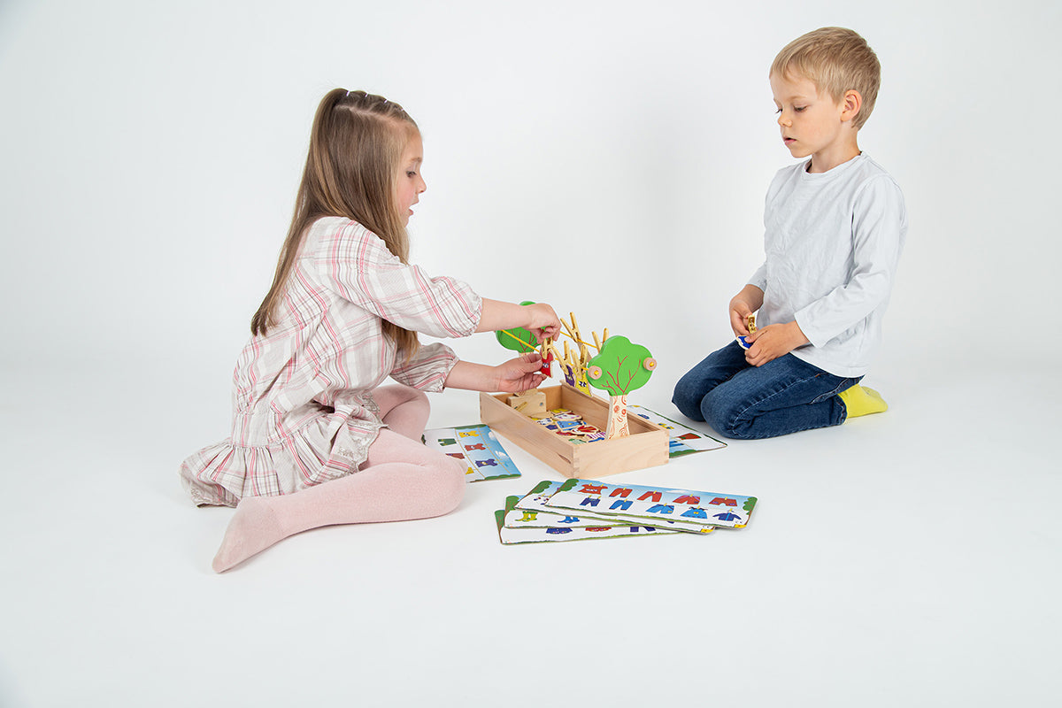 Wäscheleine Spiel Forchtenberger Puzzle & Spiele BLS GmbH, Kopernikusstraße 1, 74670 Forchtenberg; Kontakt: mail@bls.de