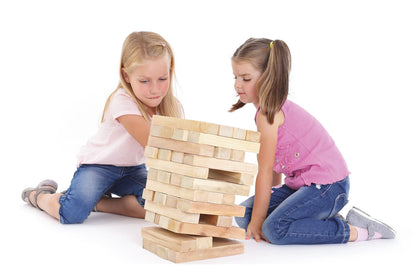 XXL Holzwackelturm Forchtenberger Puzzle & Spiele BLS GmbH, Kopernikusstraße 1, 74670 Forchtenberg; Kontakt: mail@bls.de