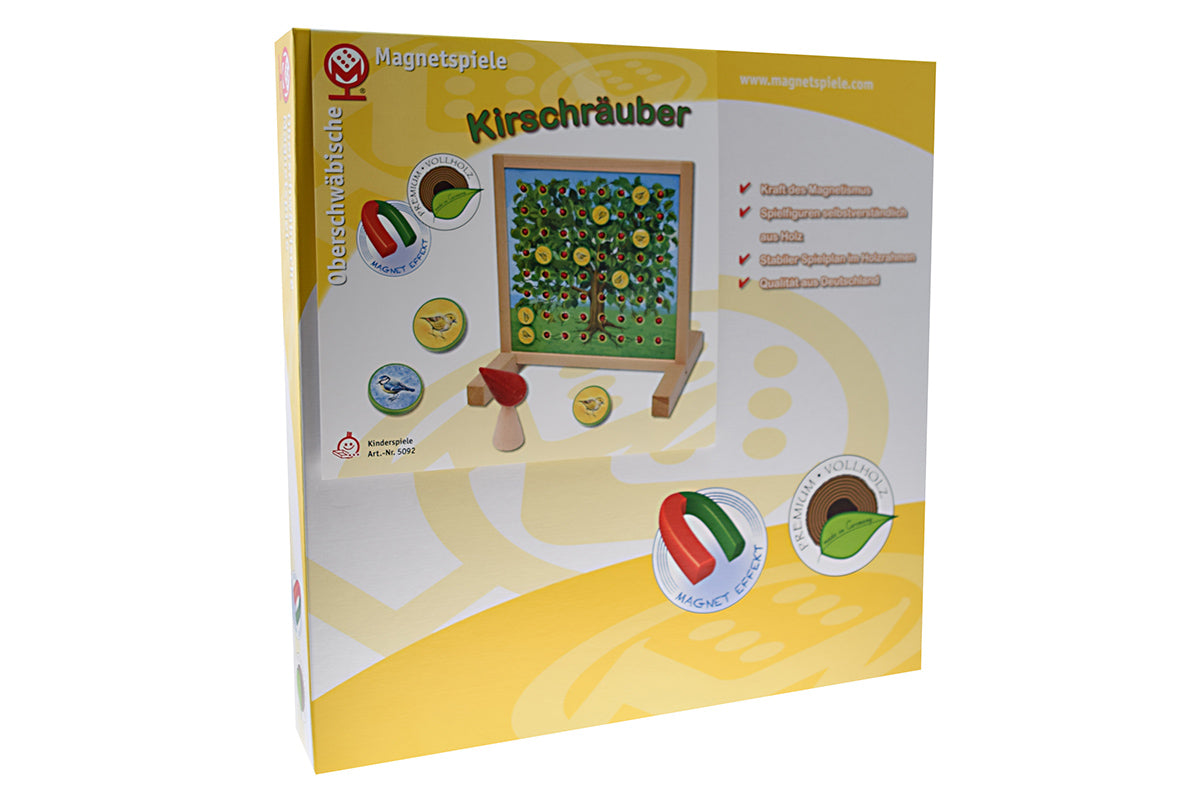 Kirschräuber Forchtenberger Puzzle & Spiele BLS GmbH, Kopernikusstraße 1, 74670 Forchtenberg; Kontakt: mail@bls.de